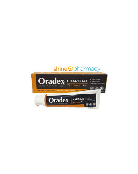 Oradex Charcoal TP [Cinnamon] 120g